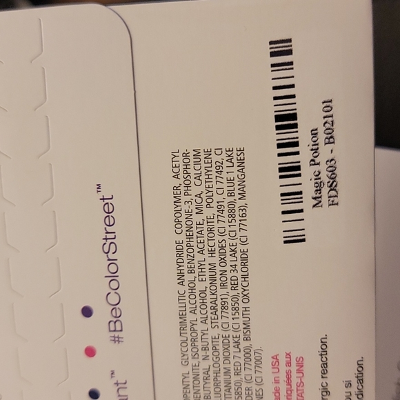 Color street "Magic Potion " nail polish set. - Picture 2 of 3